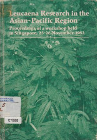 Leucaena Research In The Asian-Pacific Region