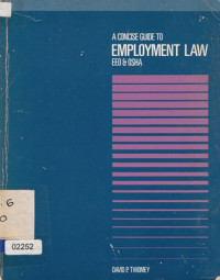 A Concise Guide to Employment Law Eeo & Osha