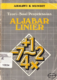 Teori-soal penyelesaian Aljabar Linear