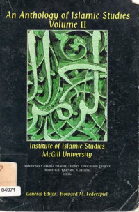 An Anthology Of Islamic Studies