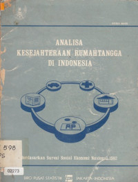 Analisa Kesejahteraan Rumahtangga Di Indonesia