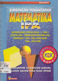 Bimbingan pemantapan Matematika IPA