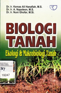 Biologi tanah, ekologi dan makrobiologi tanah