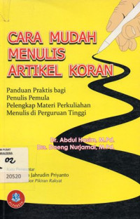 Cara Mudah Menulis Artikel Koran