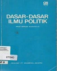 Dasar - Dasar Ilmu Politik