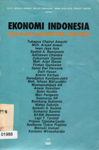 Ekonomi Indonesia Masalah dan Prospek 1988/1989