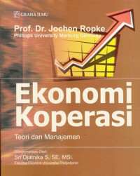 Ekonomi Koperasi: Teori dan Manajemen