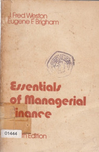 Essentials of managerial finance