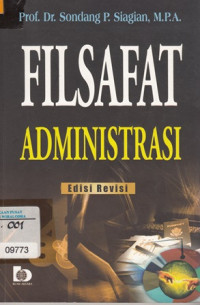 Filsafat Administrasi