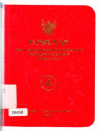 Himpunan Peraturan Perundang-Undangan Republik Indonesia tahun 2001