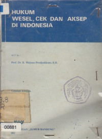 Hukum Wesel, Cek dan Aspek di Indonesia