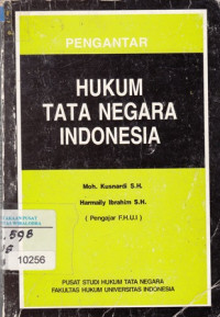 Hukum tatanegara indoesia