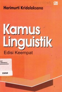 Kamus Linguistik : Edisi keempat