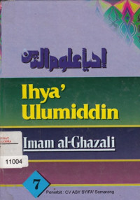 Ihya' Ulumiddin Jilid 7