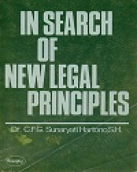 In Search Of New Legal Principles