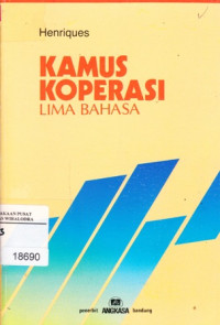 Kamus Koperasi Lima Bahasa