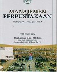 Manajemen Perpustakaan Penerapan TQM Dan CRM