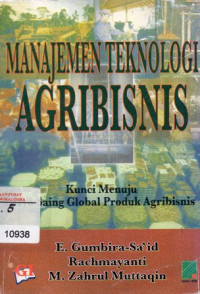 Manajemen Teknologi Agribisnis