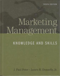 Marketing Management: Knowledge & Skill