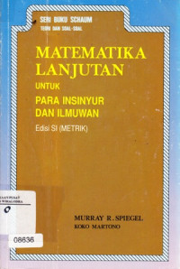 Teori dan soal-soal ,Matematika lanjutan untuk para insinyur dan iilmuwan