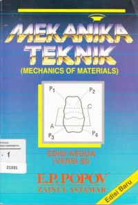 Mekanika Teknik=Mechanics of Materials