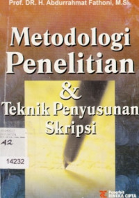 Metodologi Penelitian  & Teknik Penyusunan Skripsi