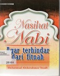 Nasihat Nabi Agar Terhindar Dari Fitnah