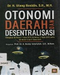 Otonomi Daerah Dan Desentralisasi