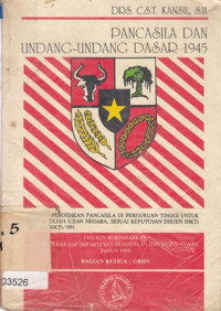 Pancasila dan undang-undang dasar 1945