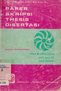 Paper Skripsi Thesis Disertasi