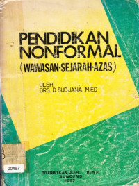 Pendidikan nonformal (wawasan-sejarah-azas)