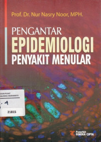 Pengatar Epidemiologi Penyakit Menular