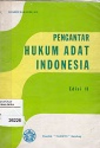 Pengantar Hukum Indonesia