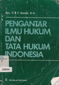 Pengantar Ilmu Hukum Dan Tata Hukum Indonesia