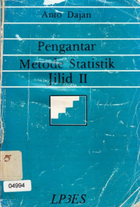 Pengantar metode statistik jilid II