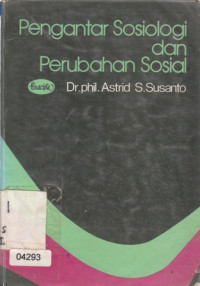 Pengantar sosiologi dan perubahan sosial