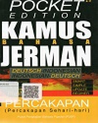 Pocket Edition Kamus Bahasa Jerman