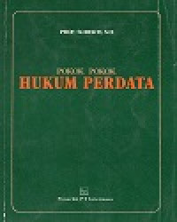 Pokok-Pokok Hukum Perdata