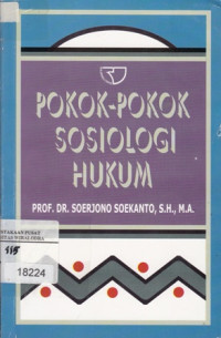 Pokok-Pokok Sosiologi Hukum