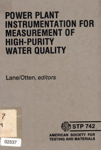 Power Plant istrumentation For Measurement Of High-Purity Water Quality
