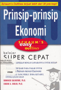 Prinsip-prinsip ekonomi: belajar super cepat