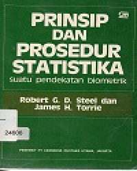 Prinsip dan Prosedur Statistika