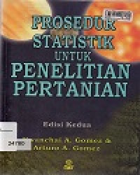 Prosedur statistik untuk penelitian pertanian