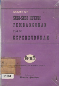 Segi-segi Hukum Pembangunan dan Kependudukan