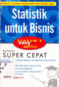 Statistik untuk bisnis, belajar super cepat