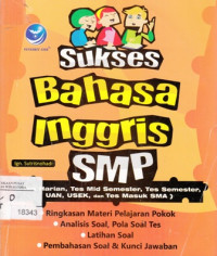 Sukses Bahasa Inggris SMP