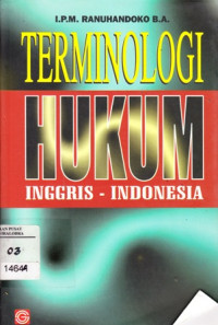 Terminologi HUKUM Inggris-Indonesia