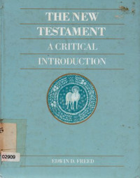 The New Testament A Critical Introduction