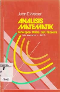 Analisis matematik penerapan bisnis dan ekonomi jilid 2