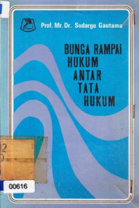 Bunga Rampai Hukum Antar Tata Hukum